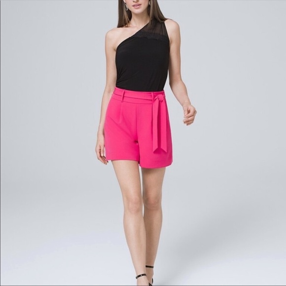 WHBM ONE SHOULDER TANK TOP SMALL NEW - Picture 1 of 10